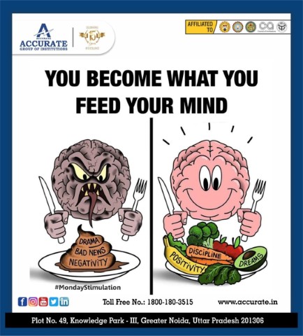 You Become What You Feed Your Mind