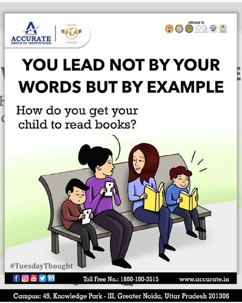 You Lead Not By Your Words But By Example