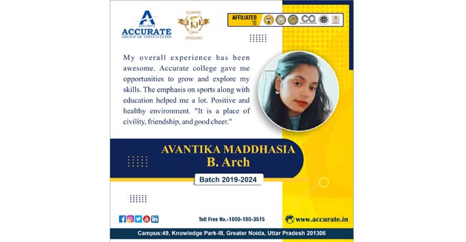 Avantika Maddhasia- Batch(2019-24)