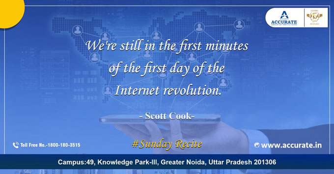 We Are Still In The First Minutes of The First Day of The Internet Revolution