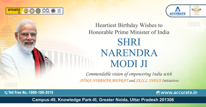 Heartiest Birthday Wishes to Honorable Prime Minister of India SHRI NARENDRA MODI JI