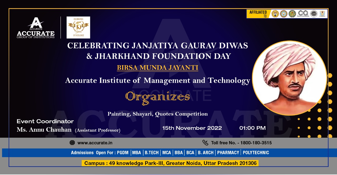 Celebrates Janjatiya Gaurav Diwas