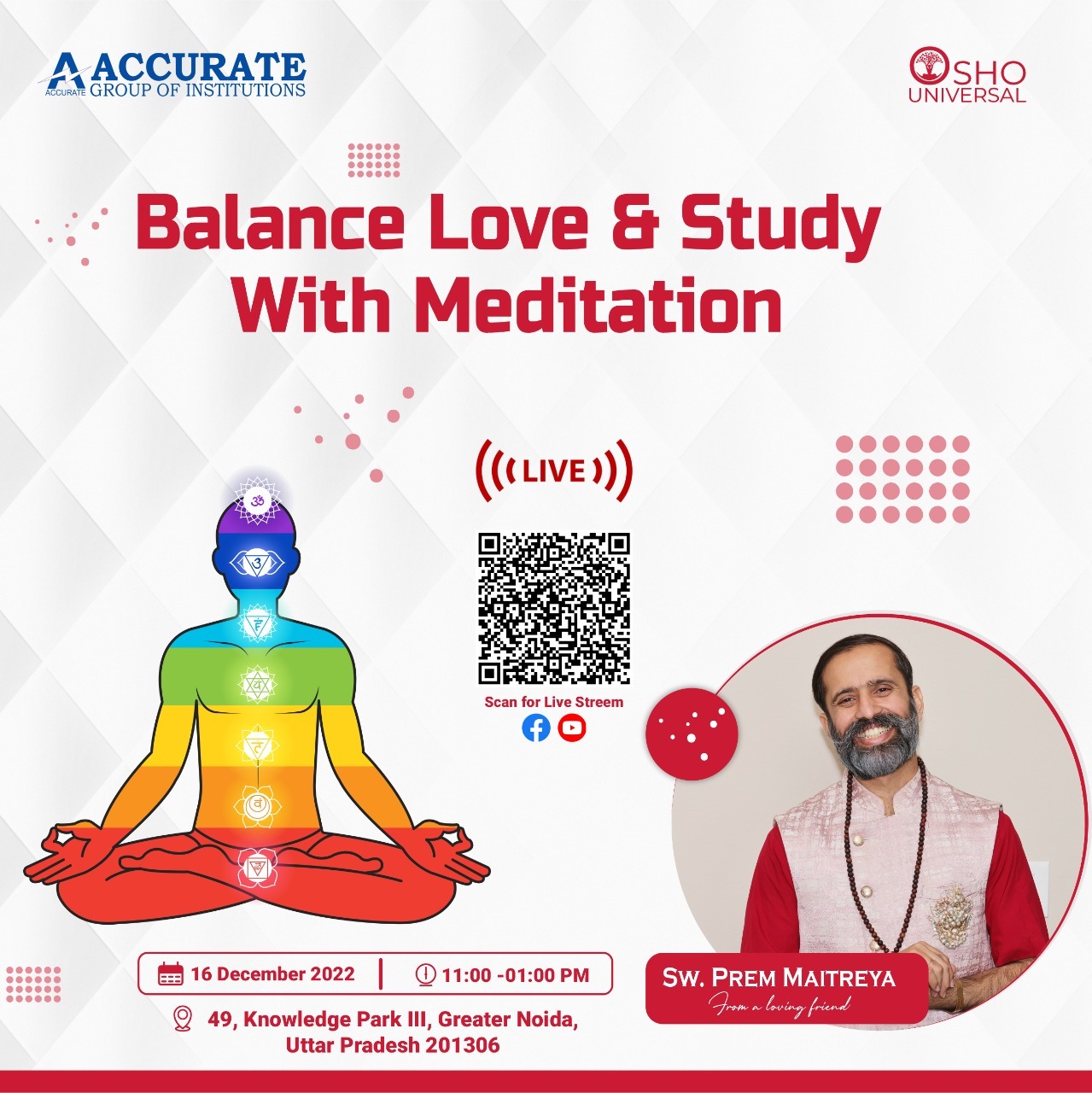 Balance Love and Study with Meditation
