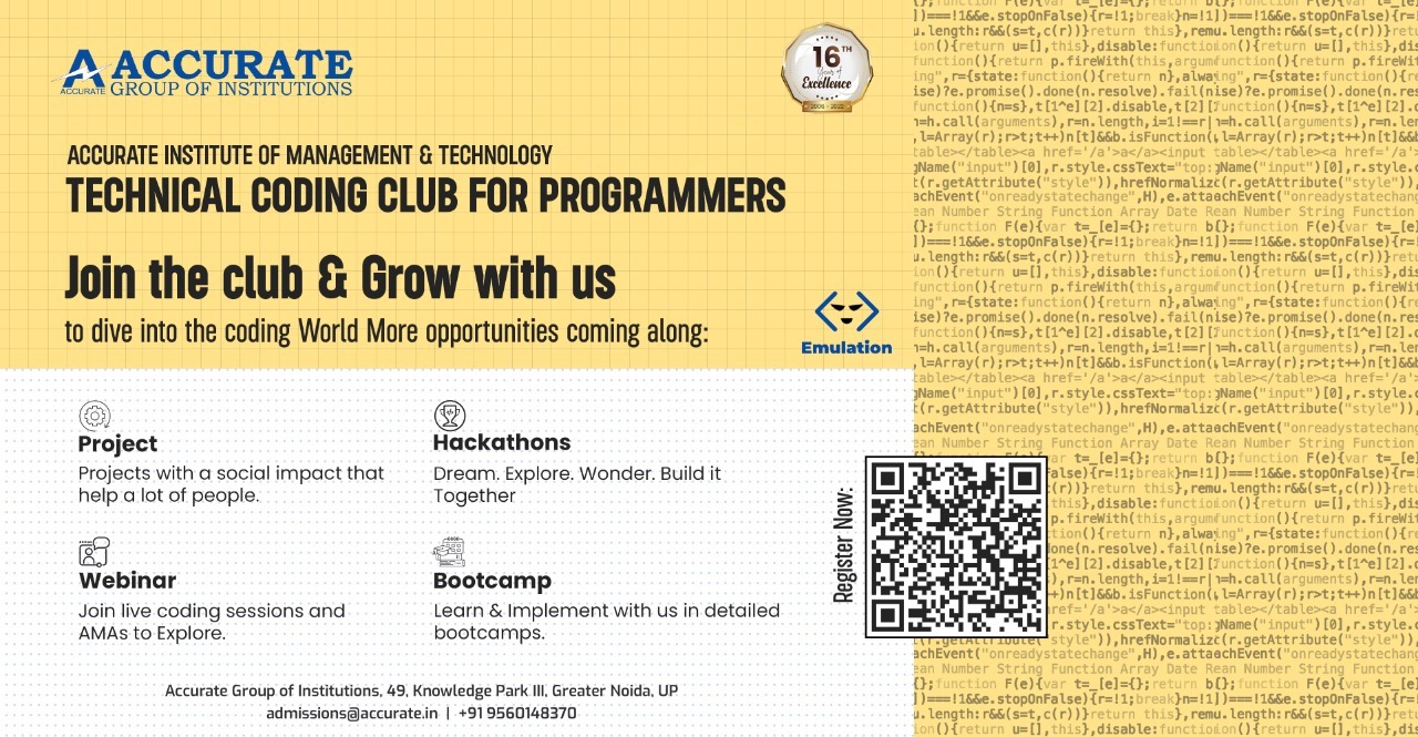 Technical Coding Club for Programmers