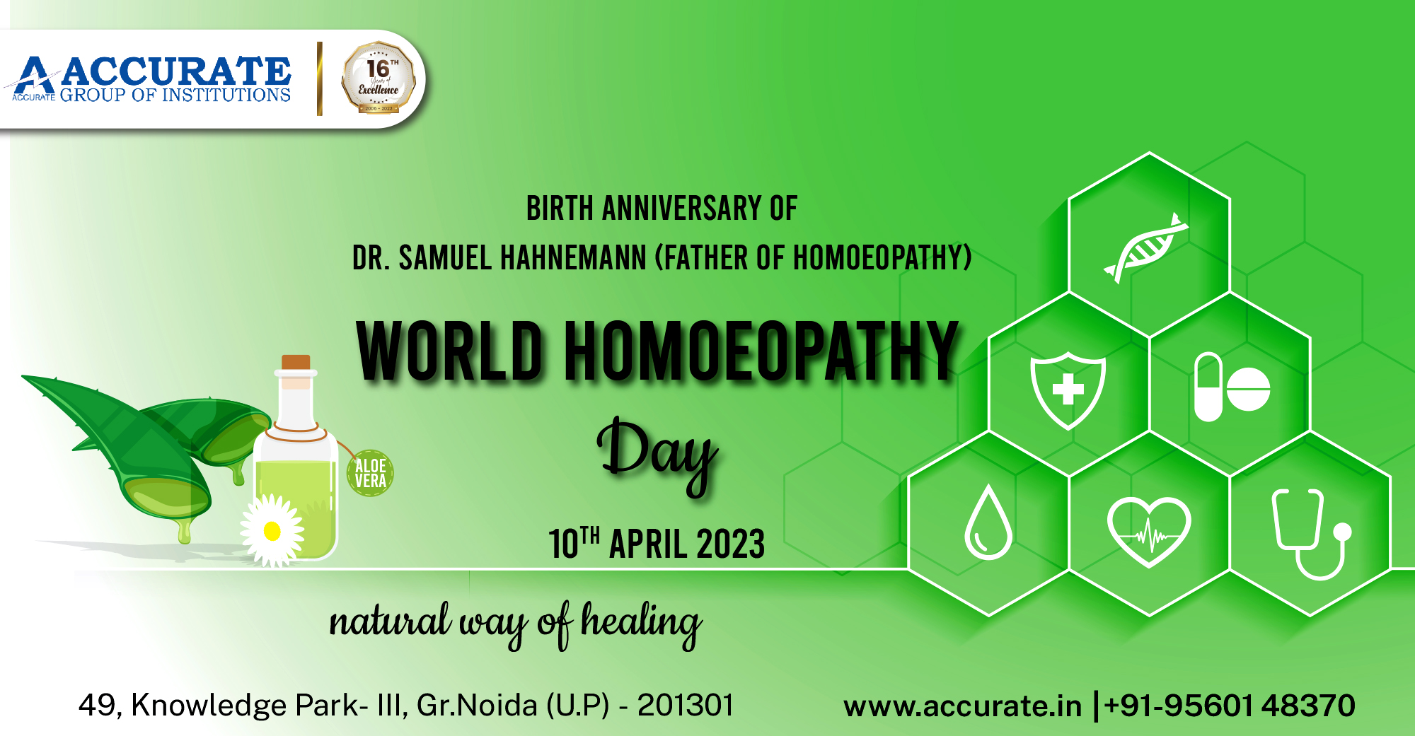 World Homeopathy Day