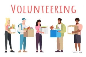 The benefits of volunteering and community service for college students