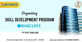 Skill Development Program at Barclays