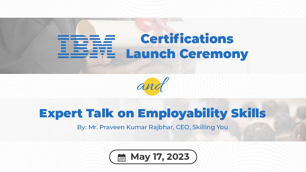 IBM Certifications Launch Ceremony