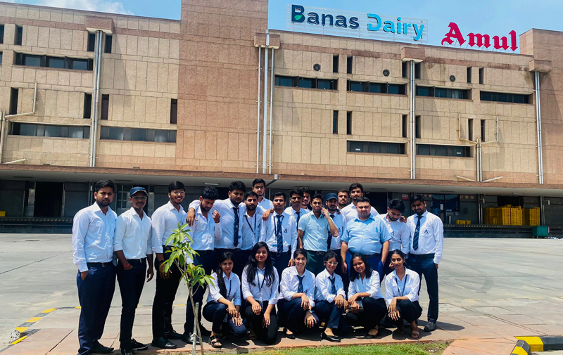 Industrial Visit to Amul’s Banas Dairy Unit