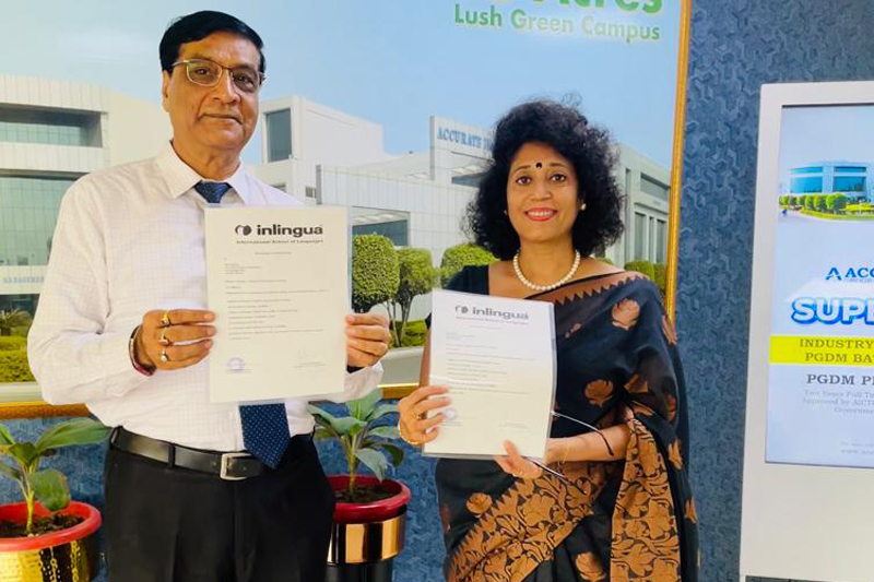 MOU Signed Between Inlingua and AIMT