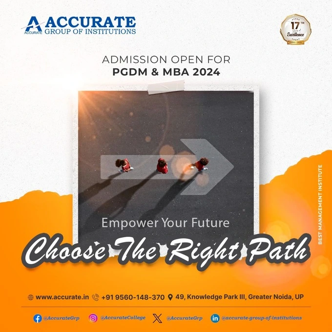 Admission open for PGDM and MBA 2024