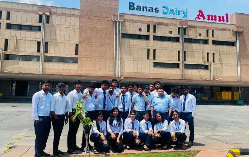 Industrial Visit to Amul’s Banas Dairy Unit