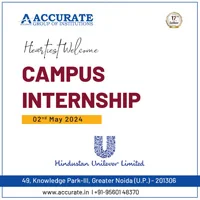 Internship Opportunity Hindustan Unilever Ltd