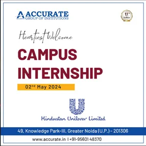 Internship Opportunity Hindustan Unilever Ltd