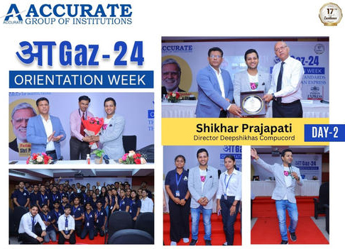 Day 2 of AaGaz-24 Orientation Week