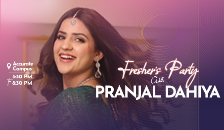 Freshers Party: A Celebration with Pranjal Dahiya