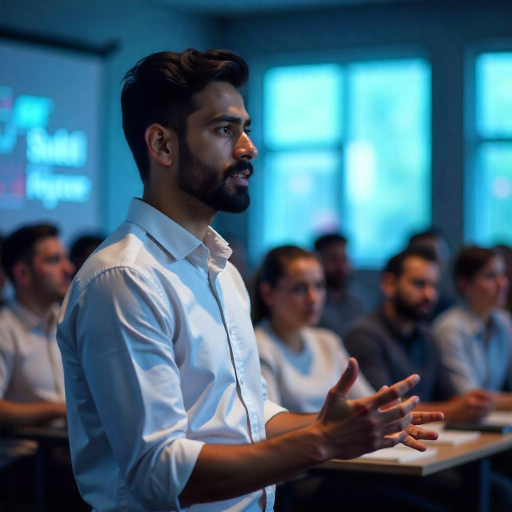 PGDM classroom discussion at Accurate Institute