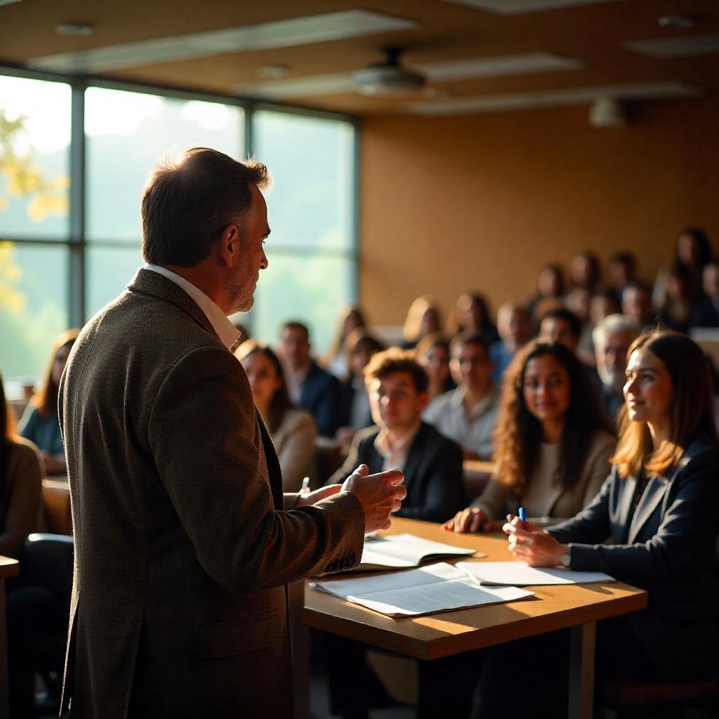 MBA recruitment session at Accurate campus