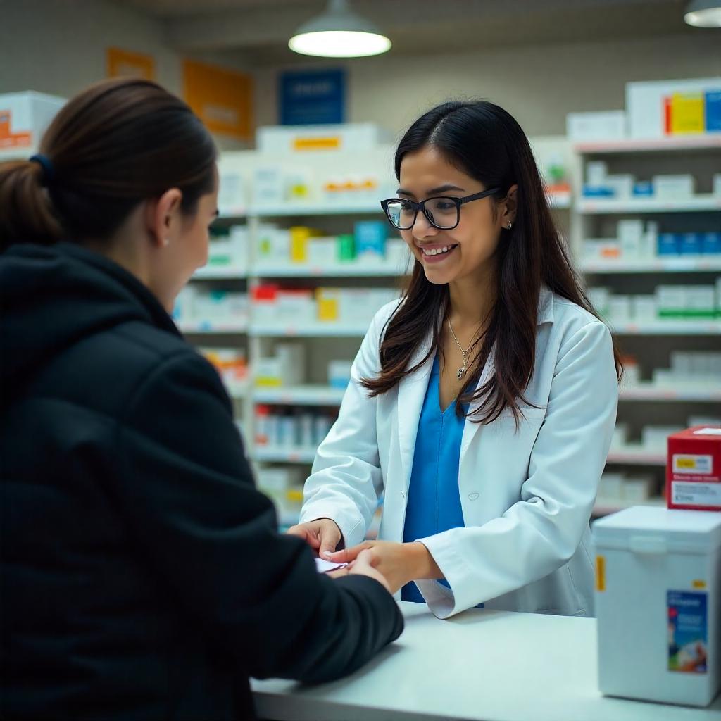 Pharmacy students conducting research at Accurate