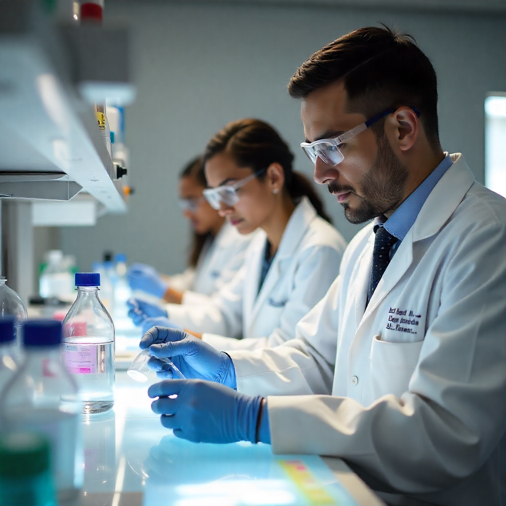 D.Pharma students learning pharmacy practice