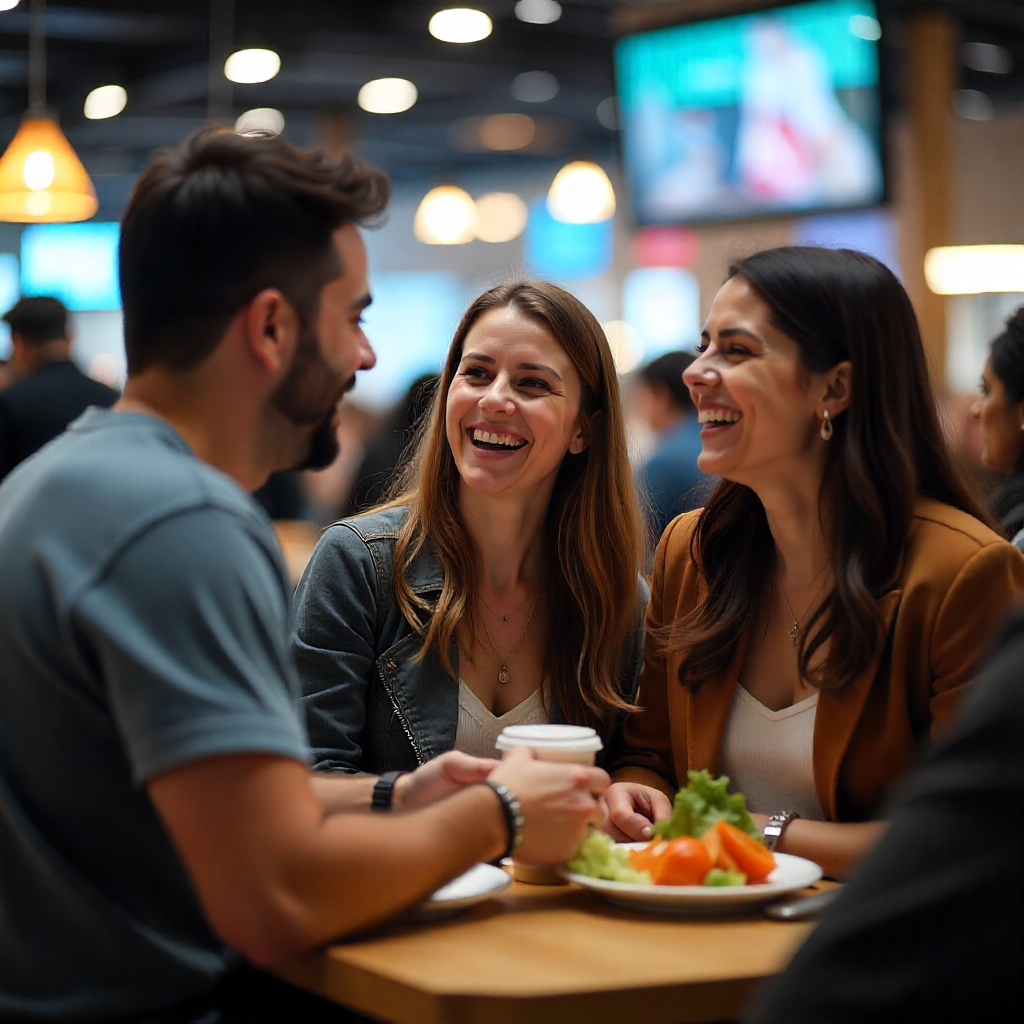 BBA students in business training session