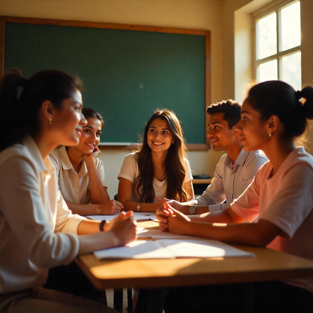 PGDM students at Accurate Institute participating in corporate workshop