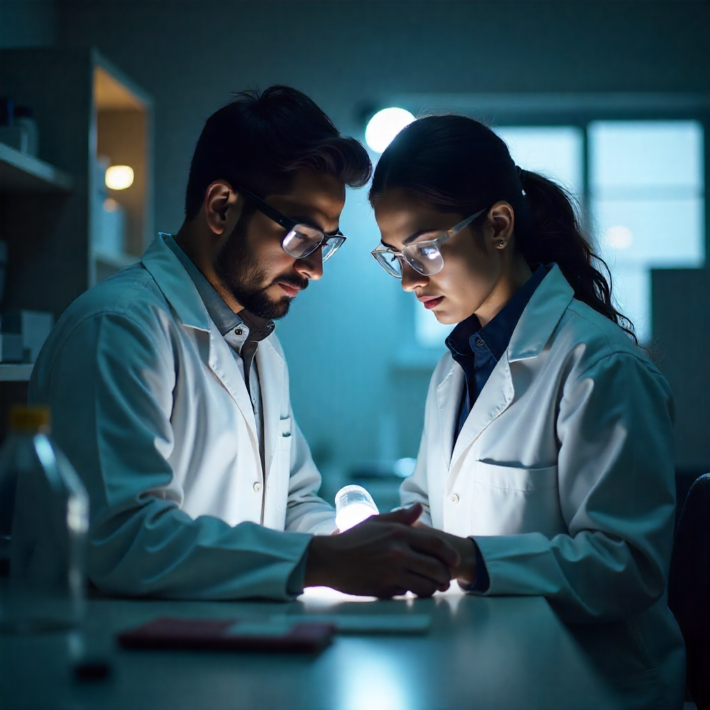 Pharmacy laboratory and research