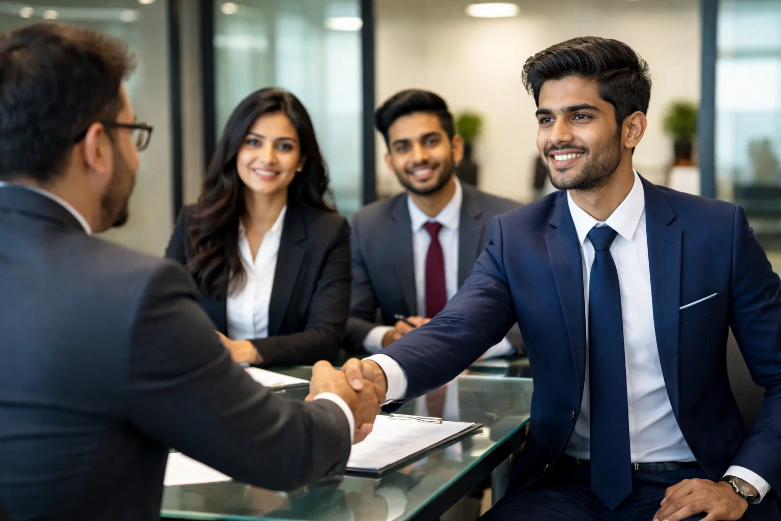 MBA graduates preparing for placements in Delhi NCR corporate companies