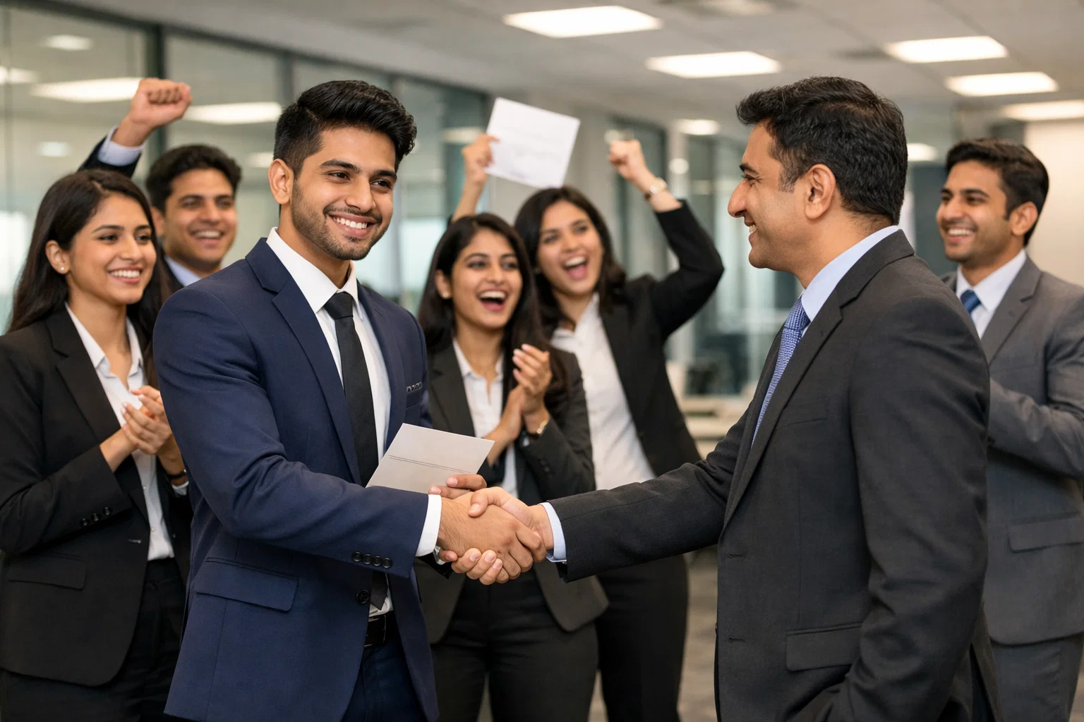 MBA graduates achieving placement success in Delhi NCR