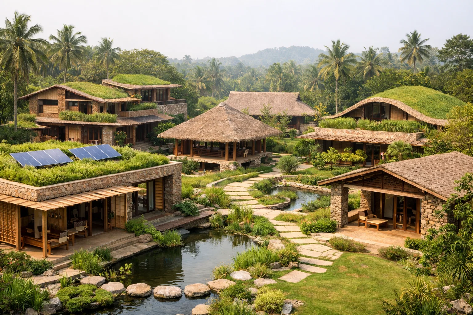 Sustainable architecture concepts taught in B.Arch programs in India