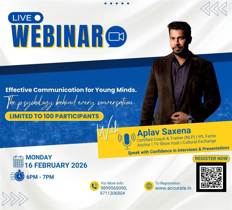 Live Webinar on Effective Communication for Young Minds